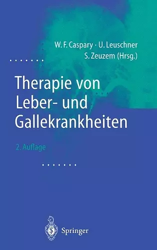 Therapie Von Leber- Und Gallekrankheiten cover