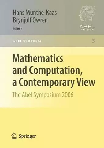 Mathematics and Computation, a Contemporary View cover