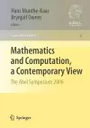 Mathematics and Computation, a Contemporary View cover