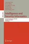 Intelligence and Security Informatics cover