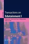 Transactions on Edutainment I cover