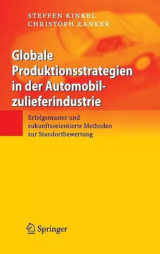 Globale Produktionsstrategien in der Automobilzulieferindustrie cover