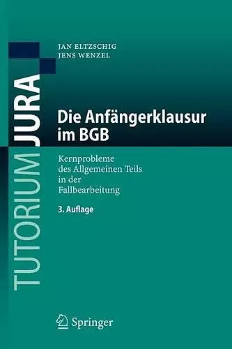 Die Anfängerklausur im BGB cover