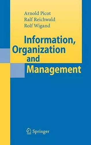 Information, Organization and Management cover