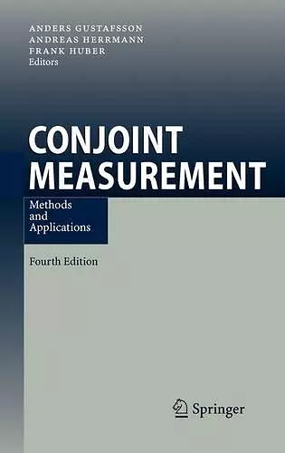 Conjoint Measurement cover