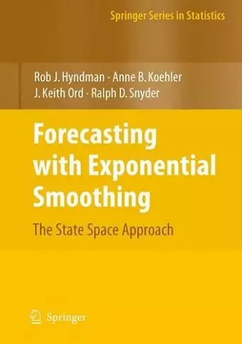 Forecasting with Exponential Smoothing cover