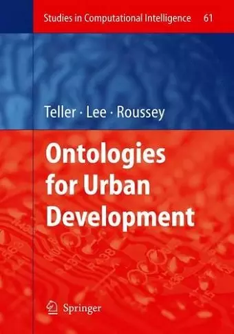 Ontologies for Urban Development cover