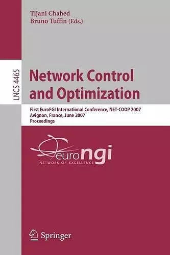 Network Control and Optimization cover