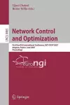Network Control and Optimization cover
