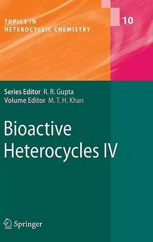 Bioactive Heterocycles IV cover