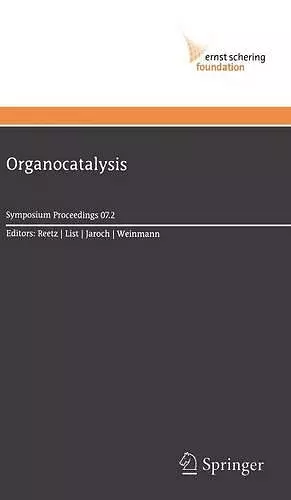 Organocatalysis cover