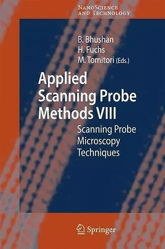Applied Scanning Probe Methods VIII cover