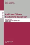 Arabic and Chinese Handwriting Recognition cover