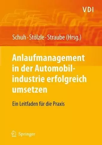 Anlaufmanagement in Der Automobilindustrie Erfolgreich Umsetzen cover