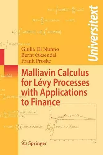 Malliavin Calculus for Lévy Processes with Applications to Finance cover