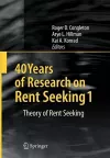 40 Years of Research on Rent Seeking 1 cover
