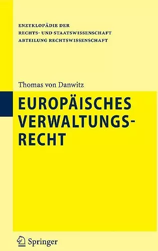 Europäisches Verwaltungsrecht cover