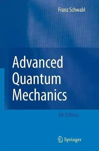 Advanced Quantum Mechanics cover