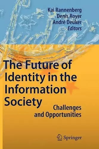The Future of Identity in the Information Society cover