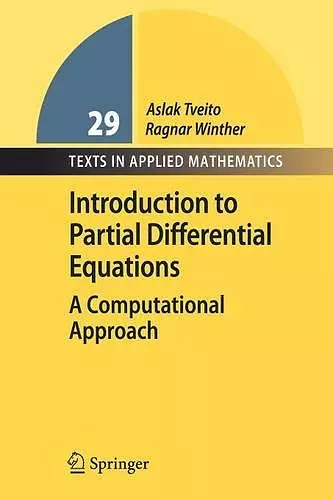 Introduction to Partial Differential Equations cover