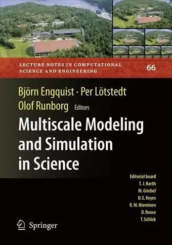 Multiscale Modeling and Simulation in Science cover