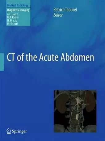 CT of the Acute Abdomen cover