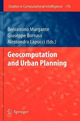 Geocomputation and Urban Planning cover