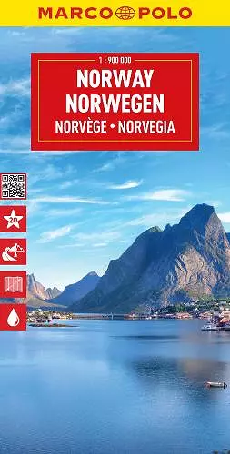 Norway Marco Polo Map cover