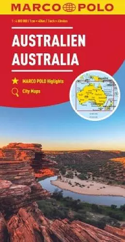 Australia Marco Polo Map cover