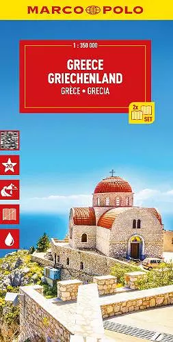 Greece & Islands Marco Polo Map cover