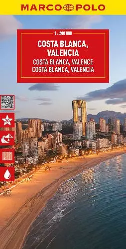 Costa Blanca Marco Polo Map cover