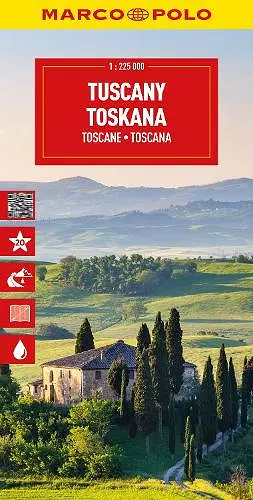 Tuscany Marco Polo Map cover