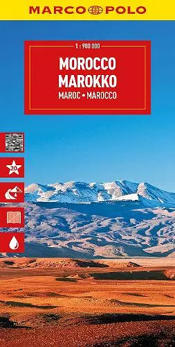 Morocco Marco Polo Map cover