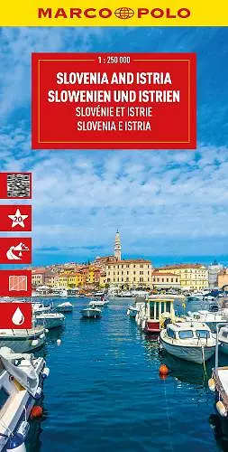 Slovenia and Istria Marco Polo Map cover