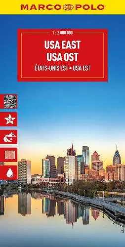 USA East Marco Polo Map cover