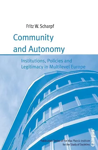 Community and Autonomy cover