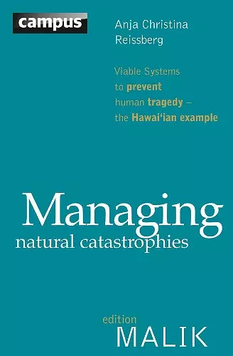 Managing Natural Catastrophies cover