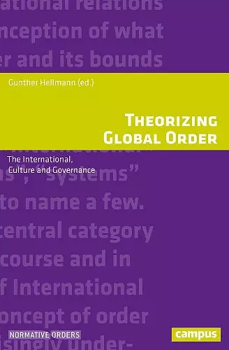 Theorizing Global Order cover