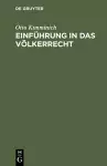 Einführung in Das Völkerrecht cover