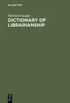Dictionary of Librarianship cover
