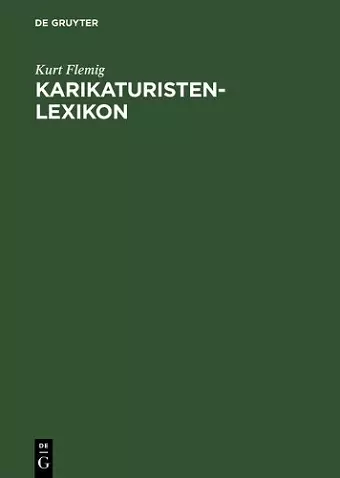 Karikaturisten-Lexikon cover