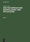 Deutschsprachige Neurologen Und Psychiater cover