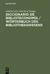 Diccionario de Biblioteconomía cover