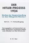 Hitler-Prozeß 1924 Tl.2 cover