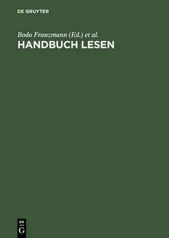 Handbuch Lesen cover