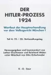 Hitler-Prozeß 1924 Tl.4 cover