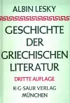 Geschichte der griechischen Literatur cover