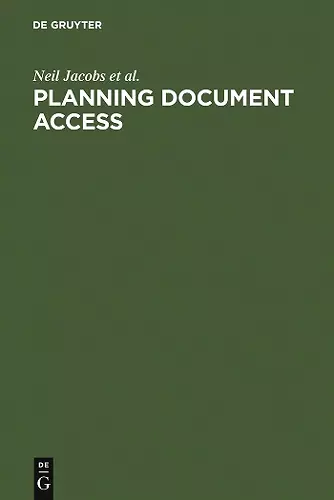 Planning Document Access cover