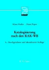 Katalogisierung nach den RAK-WB cover