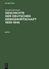Geschichte Der Deutschen Kriegswirtschaft 1939-1945 cover